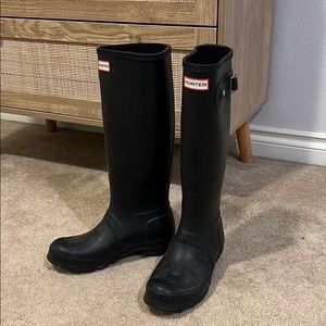 Hunter rain boots